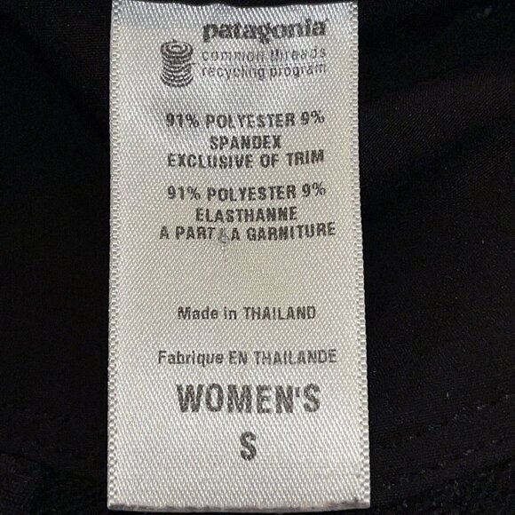 Patagonia Simple Guide Pants Softshell Hiking Athletic Black Women's Small - Picture 8 of 8